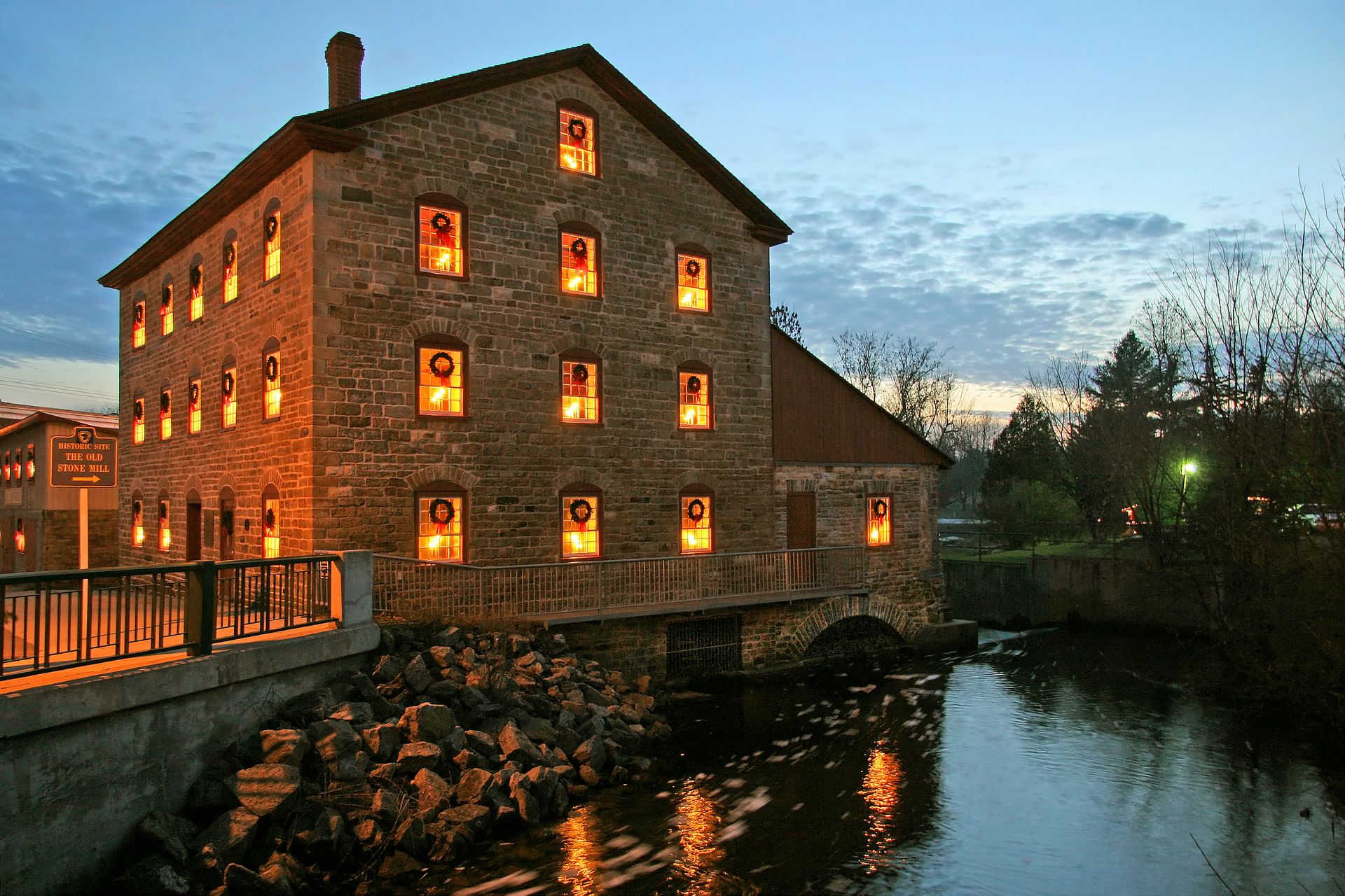 The Old Stone Mill, Delta, Ontario