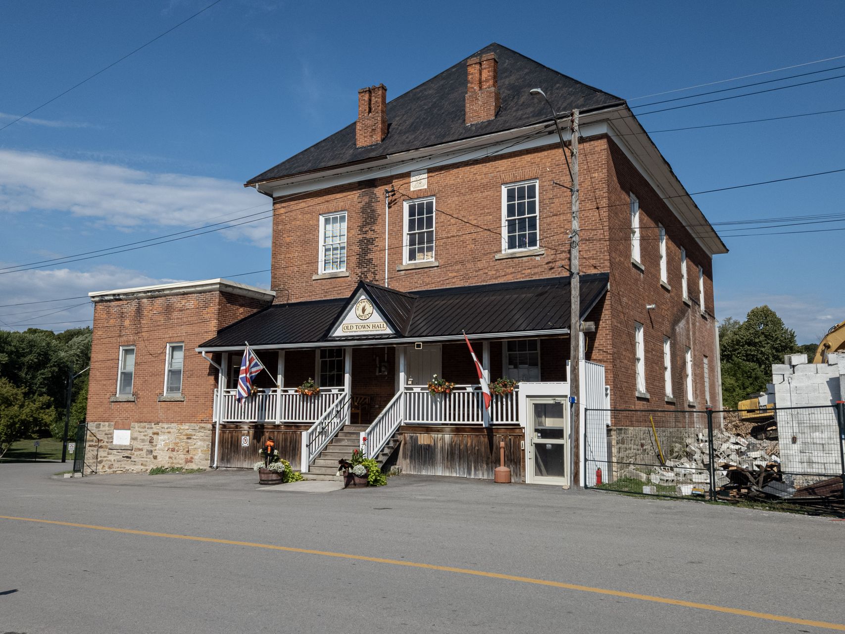 The Old Town Hall in Delta, Ontario — venue for music and dance
